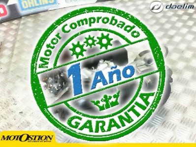 Motor completo del despiece o desguace de una moto Daelim message 50 1995-1996