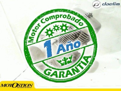 Motor Daelim Roadwin 125 (2004 - 2008) revisado y garantizado