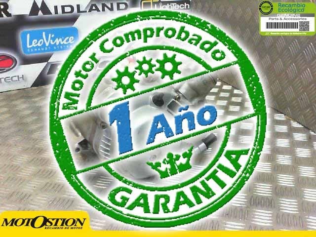 Motor completo del despiece o desguace de una moto Rieju rr 50 1999-2007