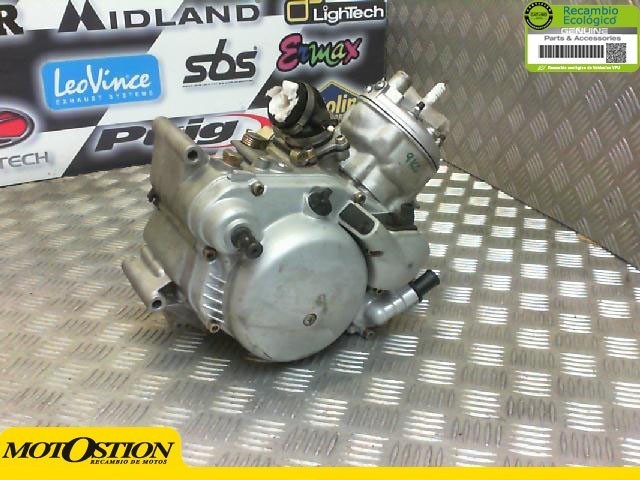 Motor completo del despiece o desguace de una moto Rieju rr 50 1999-2007
