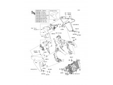 BOCA TIBURON DERECHA Kawasaki er6n abs 650 2005 - 2008