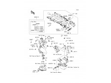 SISTEMA ELECTRICO COMPLETO Kawasaki er6n abs 650 2005 - 2008