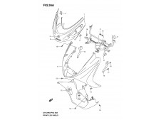 Quilla delantera Suzuki burgman 125 2003 - 2006