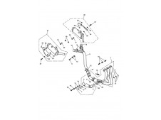 Colector trasero Triumph Street 675 2007-2008