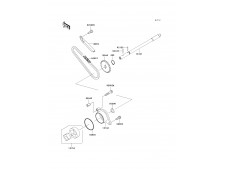 Eje bomba de aceite Kawasaki Vulcan 900 custom 2008 - 2011