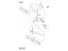 Soporte maneta embrague Suzuki marauder 125 1998-2004