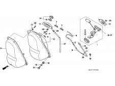 Deposito gasolina Honda forza 250 x 2005 - 2007