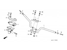 Contrapeso Honda forza 250 x 2005 - 2007