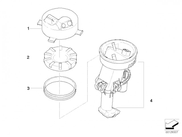 Bomba gasolina Bmw F65 gs 650 cc 2003 - 2004