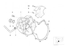tapa piñón de ataque Bmw f65 gs 650 cc 2003 - 2004