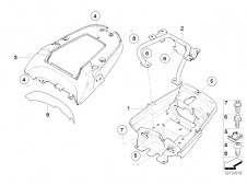 guantera colin Bmw f65 gs 650 cc 2003 - 2004