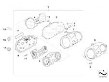 Relojes completos Bmw f65 gs 650 cc 2003 - 2004