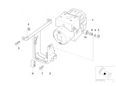 Unidad mando abs Bmw f65 gs 650 cc 2003 - 2004