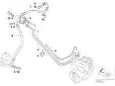 repartidor freno delantero Bmw f65 gs 650 cc 2003 - 2004