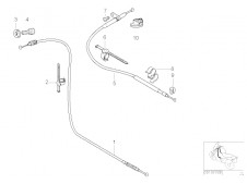 Cable embrague Bmw f65 gs 650 cc 2003 - 2004