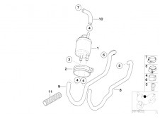 regulador de presión conbustible Bmw f65 gs 650 cc 2003 - 2004