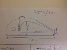Deposito de Gasolina nuevos, Varios modelos para Cafe Racer