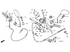 Puño acelerador Honda passion 125 2006-2013