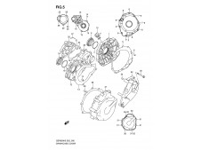 Tapa motor arranque Suzuki GSR 600 ABS 2007 - 2010