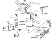 LATIGUILLO FRENO DELANTERO Kymco xciting 500, I evo, i r abs, i (afi) 2005 - 2017
