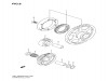 Bendix de arranque completo original Suzuki Gsx 600 r 2006 - 2007