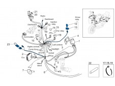 Sistema electrico completo Aprilia arrecife 500 2003-2004