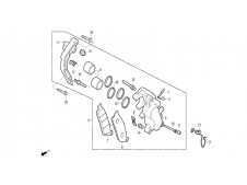 Pastillas de freno delanteras Daelim roadwin 125r fi 125 2007-2011