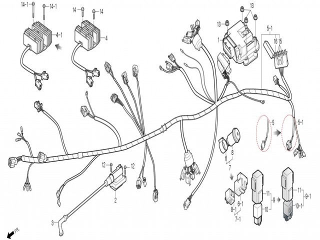 Cdi Daelim roadwin 125r fi 125 2007-2011