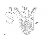 TAPA BALANCINES DE MOTOR Daelim roadwin 125r fi 125 2007-2011