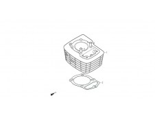 Cilindro de motor Daelim roadwin 125r fi 125 2007-2011