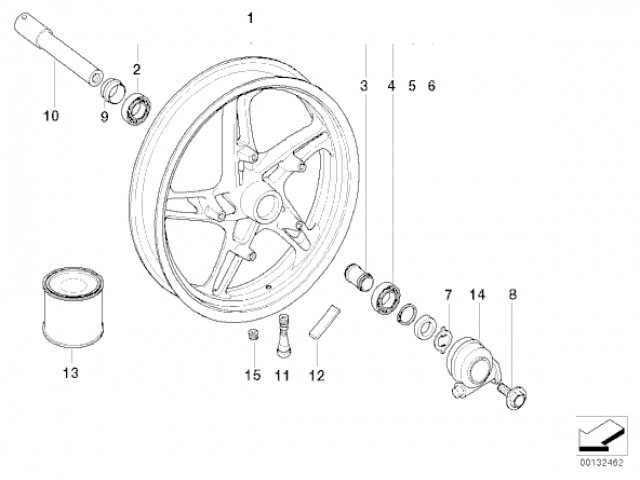 Reenvio cuenta kilometros Bmw R1150 rt 2001 - 2004