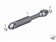 Eje de cardan Bmw instalado en los modelos R850 y R1150