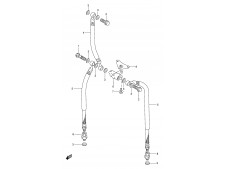 Latiguillo freno delantero Suzuki Gsx f 750 1989-1997