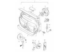 Faro Suzuki Gsx f 750 1989-1997