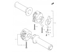Piña luces izquierda Suzuki Gsx f 750 1989-1997