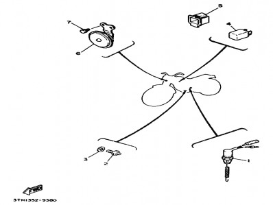 Relé intermitencia Yamaha Sr 250 1980-1989