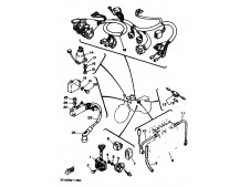 Sistema electrico completo Yamaha Sr 250 1980-1989