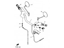 Cable embrague Yamaha Sr 250 1980-1989