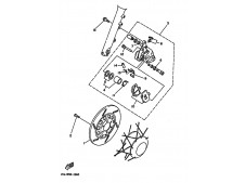 Pinza freno delantera Yamaha Sr 250 1980-1989
