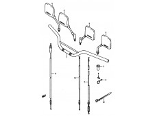 Cable acelerador Suzuki Dr 750 1987-1989