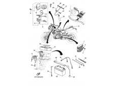 Embellecedor cerradura clausor Yamaha Mt 03 660 2006-2008