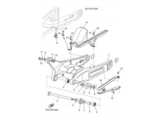 Basculante Yamaha Mt 03 660 2006-2008
