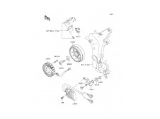 Volante magnetico Kawasaki Zx6r 600 - 636 cc 2005 - 2006