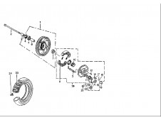 Zapatas freno delantero Peugeot Sv 50 1991-1995