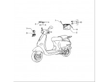 Caja de fusibles Piaggio typhoon 50 2000-2004