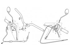 Piña luces derecha Daelim Besbi 125 2008-2012