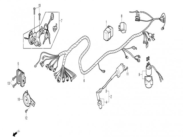 Regulador Daelim Besbi 125 2008-2012