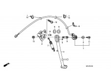 Interruptor pata de cabra Honda Cbr 600 rr 2007 - 2008