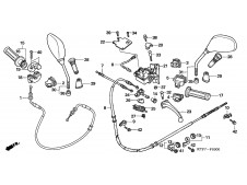 Botonera completa Honda Scoopy 125 2001-2008