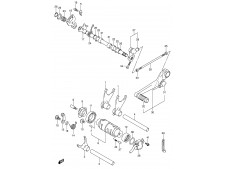 Carrete cambio Suzuki Gsx 600 r 2004 - 2005